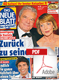 Artikel aus der Zeitschrift „Das neue Blatt“