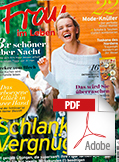 Artikel aus der Zeitschrift „Frau im Leben“